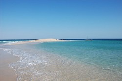 Sand bank Zanzibar