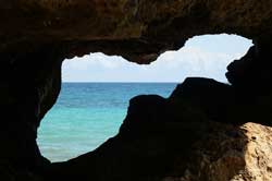 Mangapwani Beach Rocks in Zanzibar