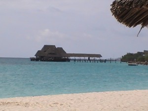 Pontile at Kendwa Beach Zanzibar